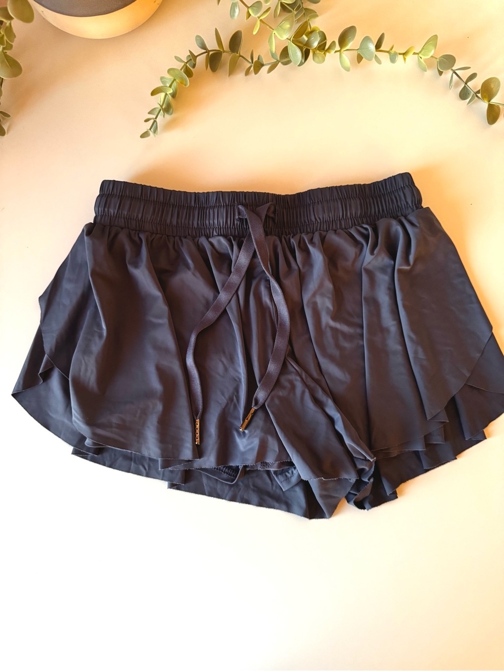 Liberty Pro Charcoal Gray Butterfly Shorts Girls Youth Medium Athletic